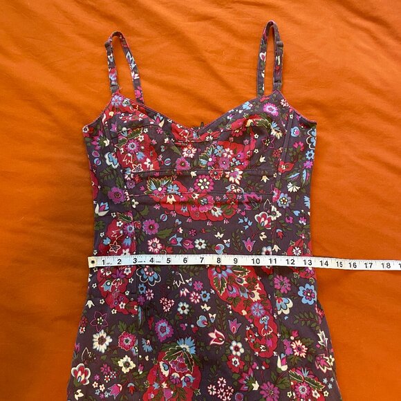 Bohemian Paisley Corset Dress - Picture 4 of 6